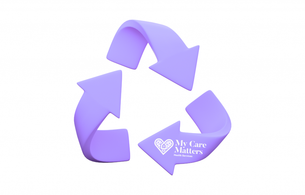 Caregiver helping a senior maintain a daily routine at home, providing support and companionship. My Care Matters, Vancouver.