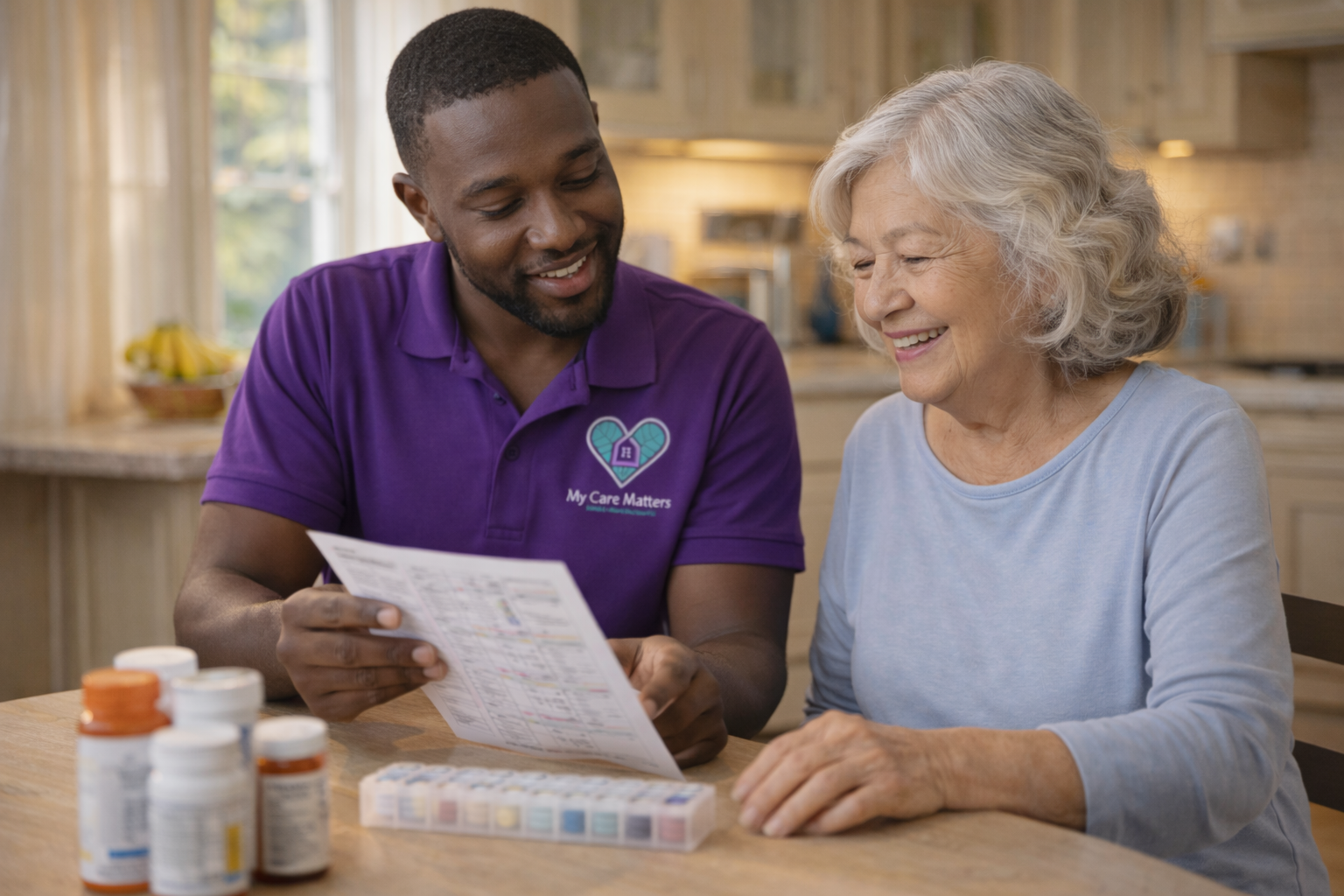 caregiver-assisting-senior-with-medications-dementia-care-at-home